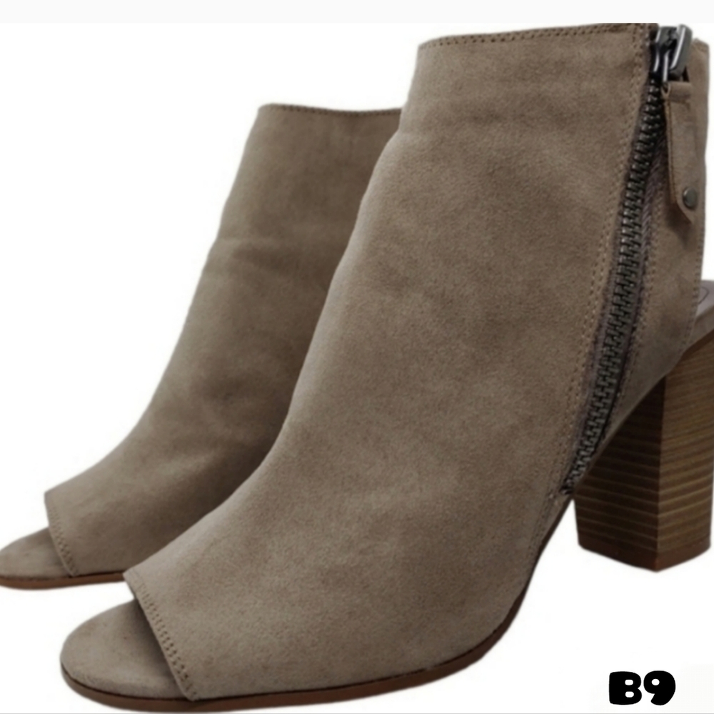 Madden Girl Tan Ankle Booties